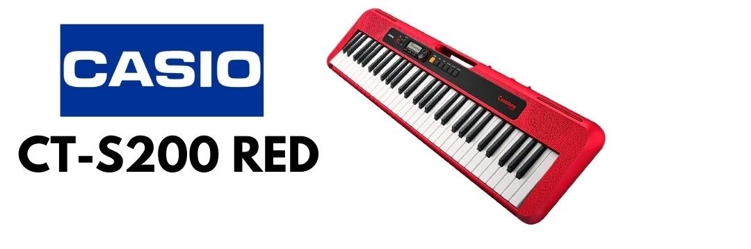 O teclado musical Ct-S200 é incrivelmente portátil!